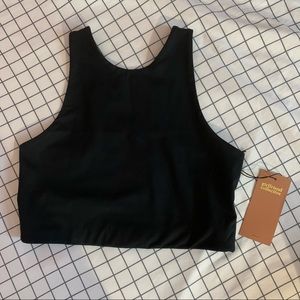 NWT girlfriend collective black dylan bra